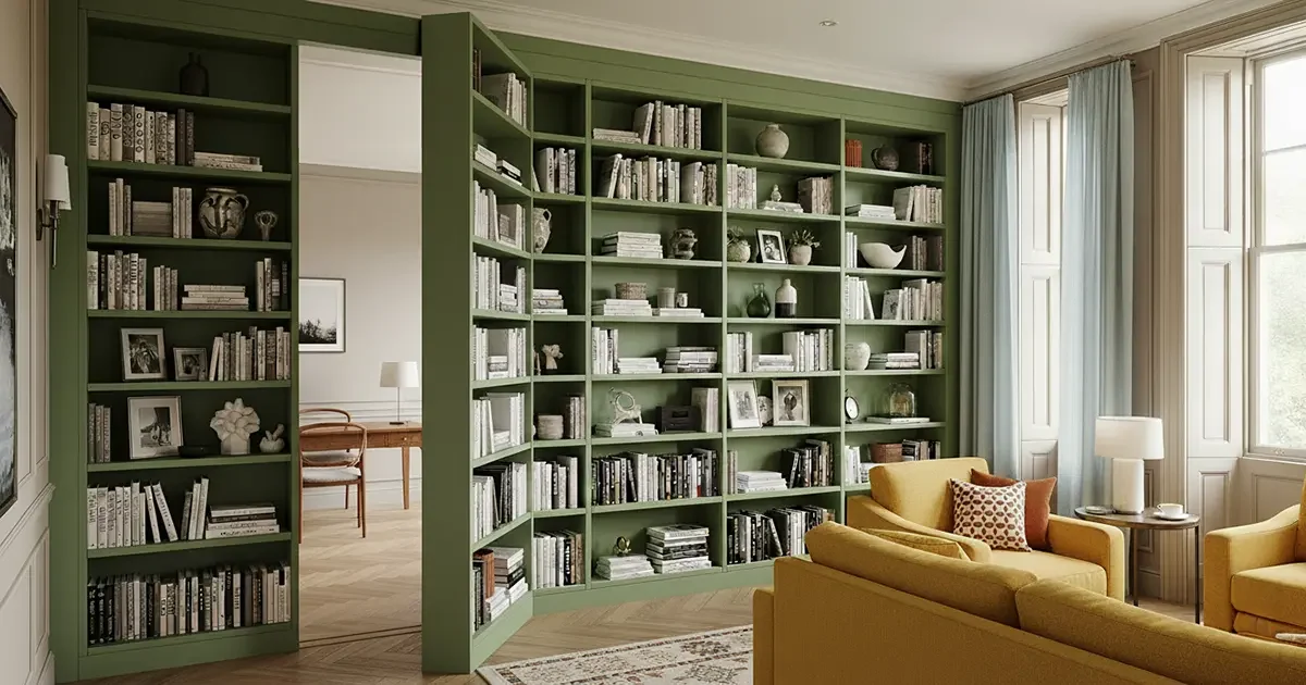 Why Off-the-Shelf Bookcase Doors Fall Short