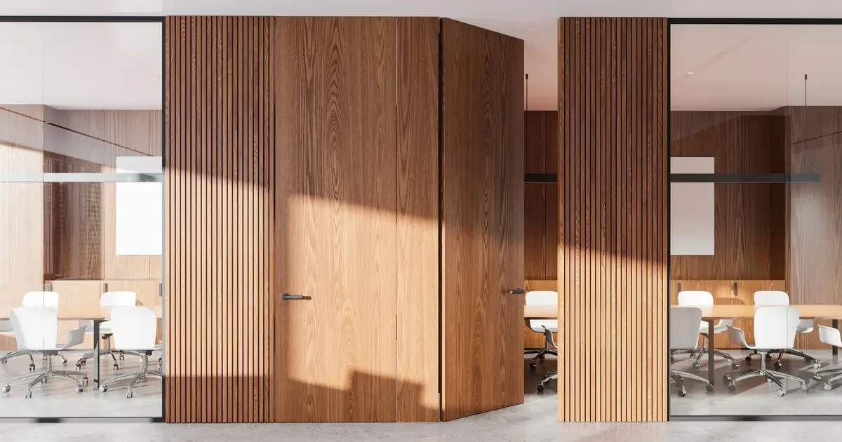 Frameless Full-Height Doors for Productive Office Spaces