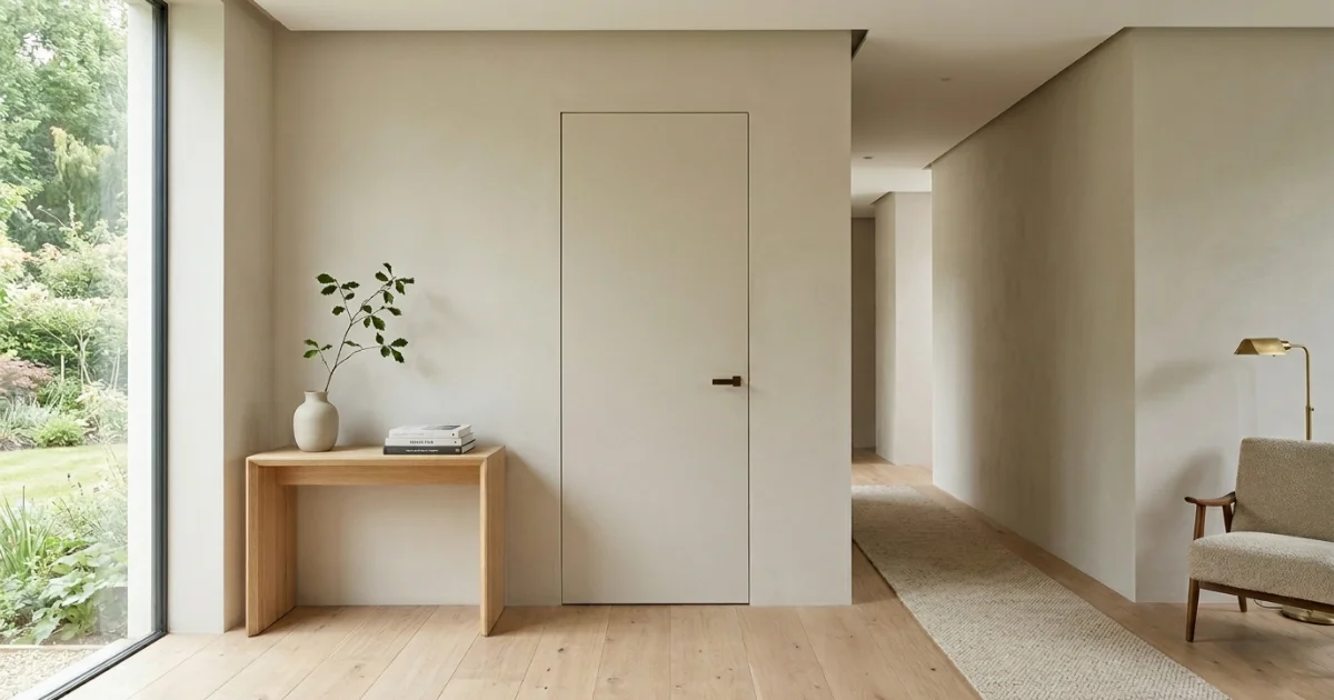 Modern Frameless Interior Doors for Minimalist Homes